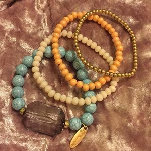 Multiple Colored Bracelets